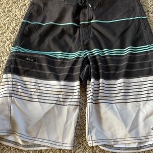 Boys O’Neil brand board shorts size 16 black &grey